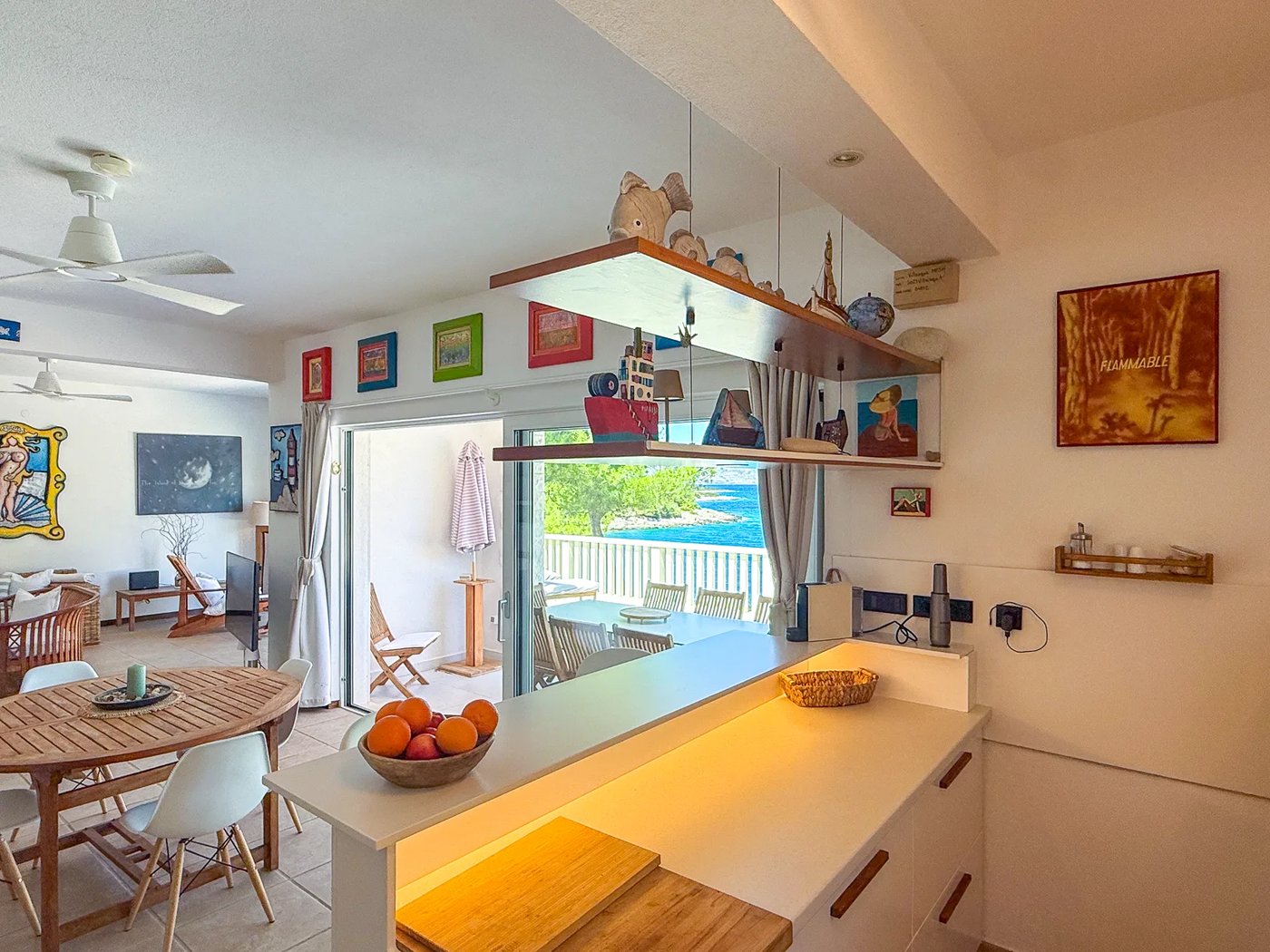 Kitchen at Villa Aqua — photo 6